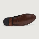 Cushioned Leather Insole & Ergonomic Arch Support Construction Detail