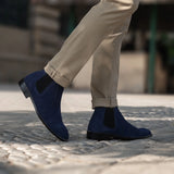 Styled On-Foot Perspective Demonstrating Ankle Fit & Silhouette on Model