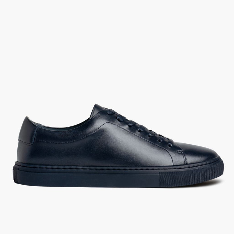 Encore Navy Leather Sneakers für Herren