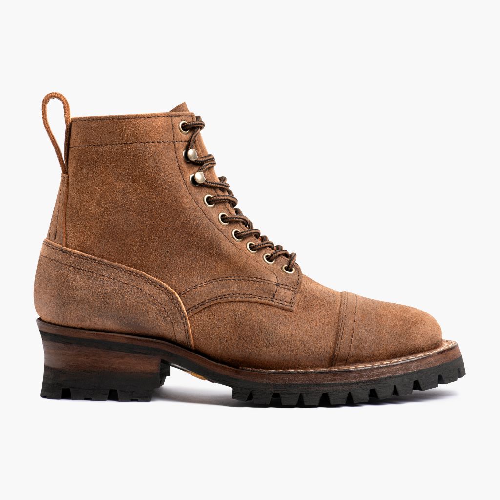 Classic Full-Grain leather Boots - Rahmengenähte Goodyear-Welt-Konstruktion & vordere Zehenkappe