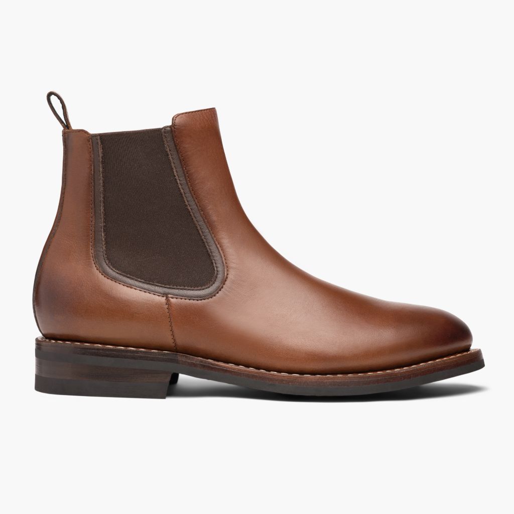 Classic Full-Grain leather Boots - Rahmengenähte Goodyear-Welt-Konstruktion & vordere Zehenkappe
