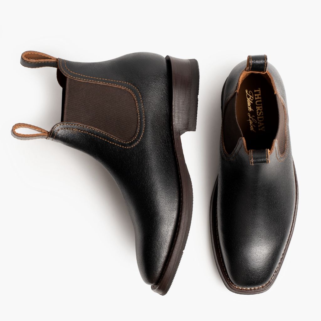 Journeyman Cacao Lederstiefel für Herren - Verstärkte Fersenkappe & präzise Doppelnaht