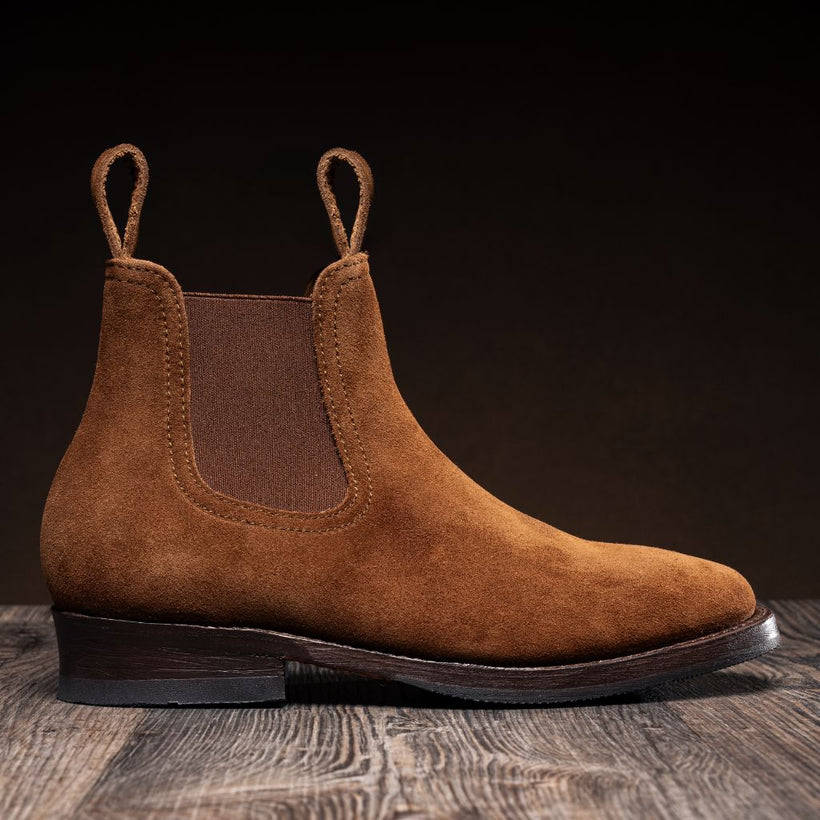 Journeyman Snuff Reverse Lederstiefel für Herren
