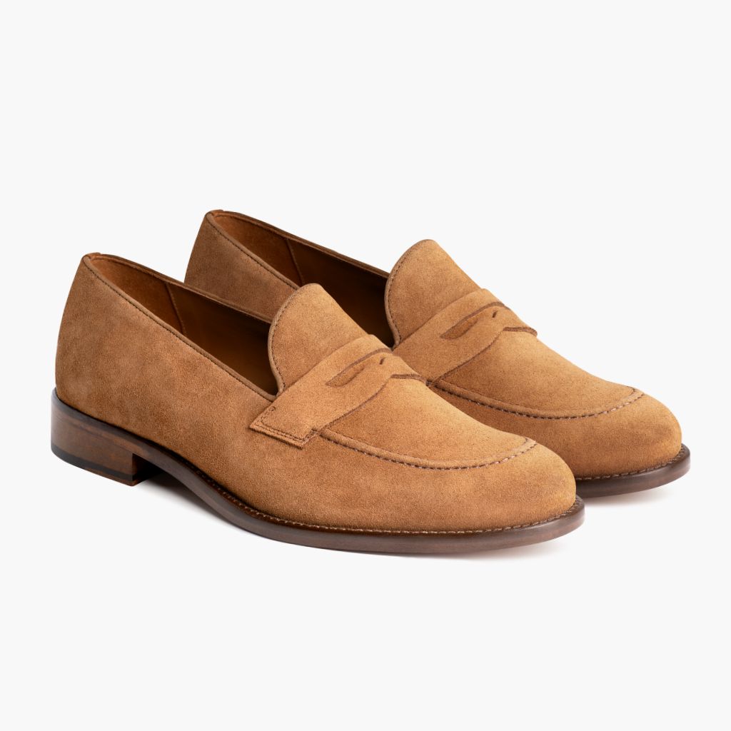 Lincoln Cider Leder-Loafer für Herren in Classic Full-Grain Leather - Seitenansicht | Online Kaufen