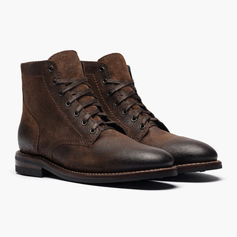 President Mocha Leather Boots für Herren