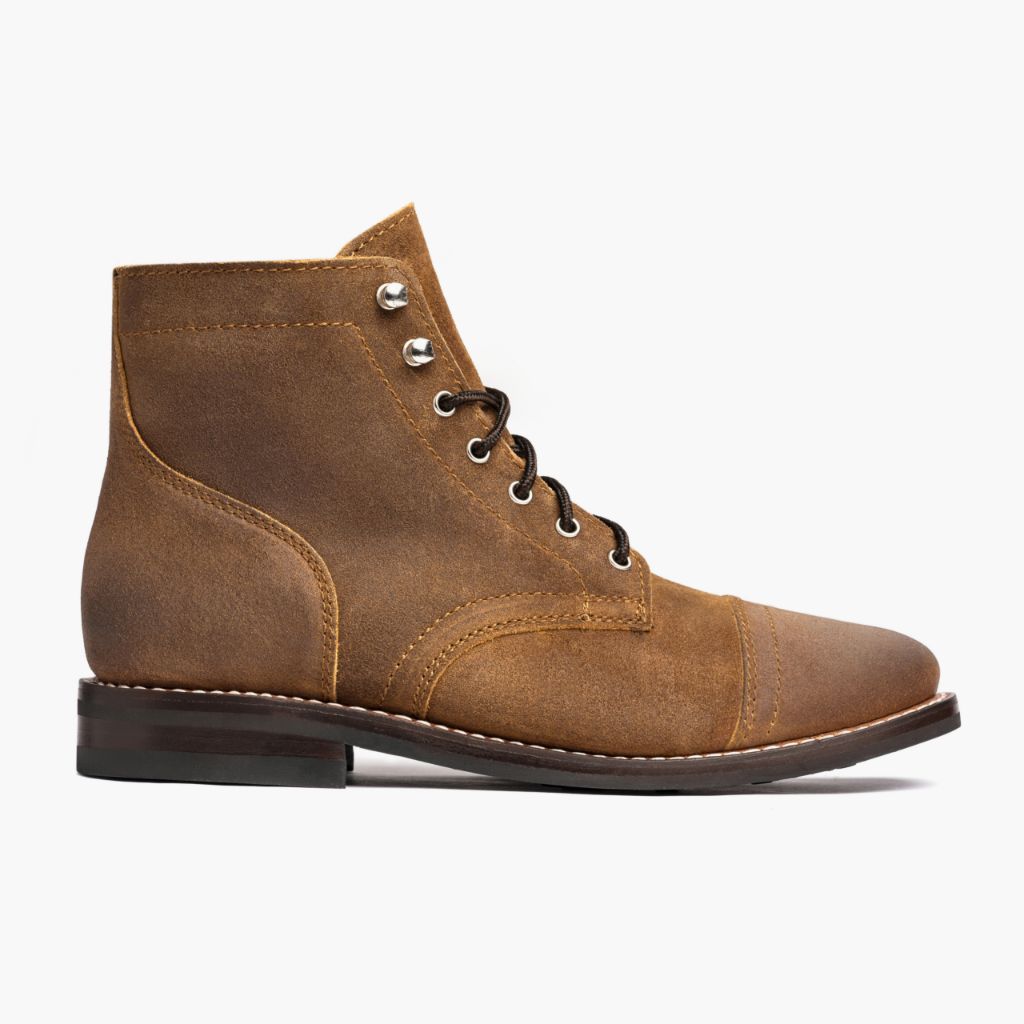 Classic Full-Grain leather Boots - Rahmengenähte Goodyear-Welt-Konstruktion & vordere Zehenkappe