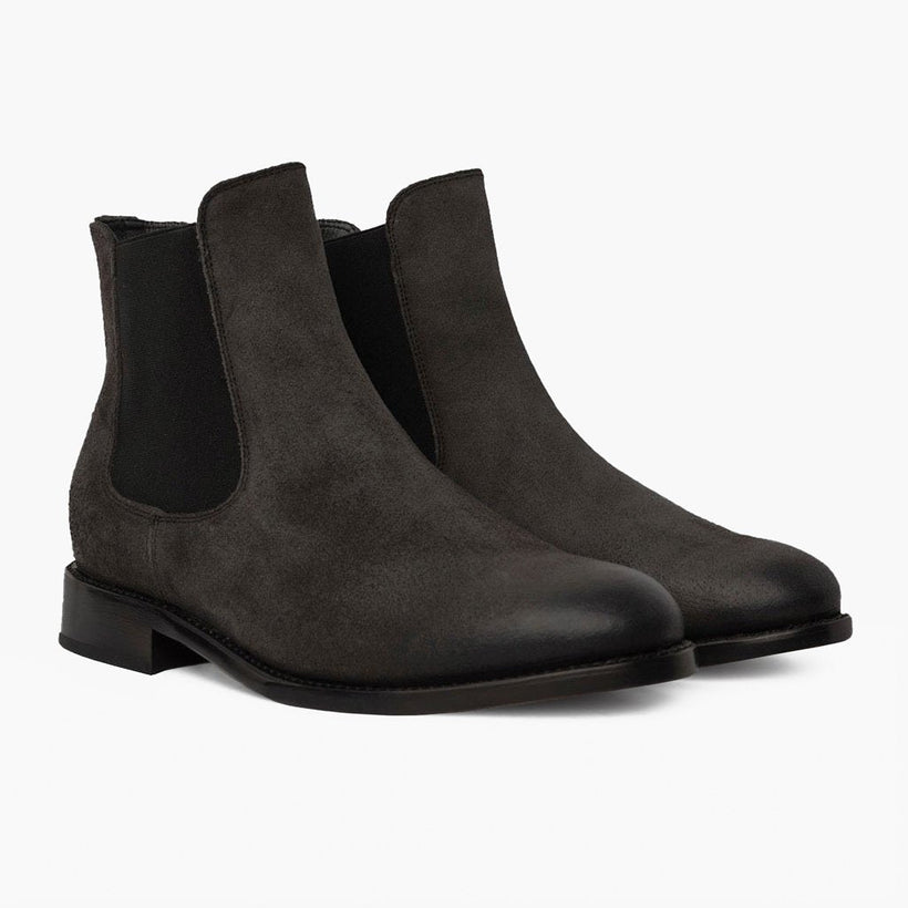 Cavalier Shadow Grau Leather Boots für Herren