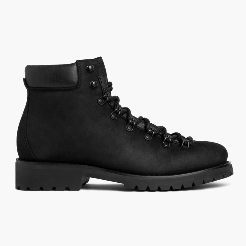 Commander Schwarz Matte Leather Boots für Herren