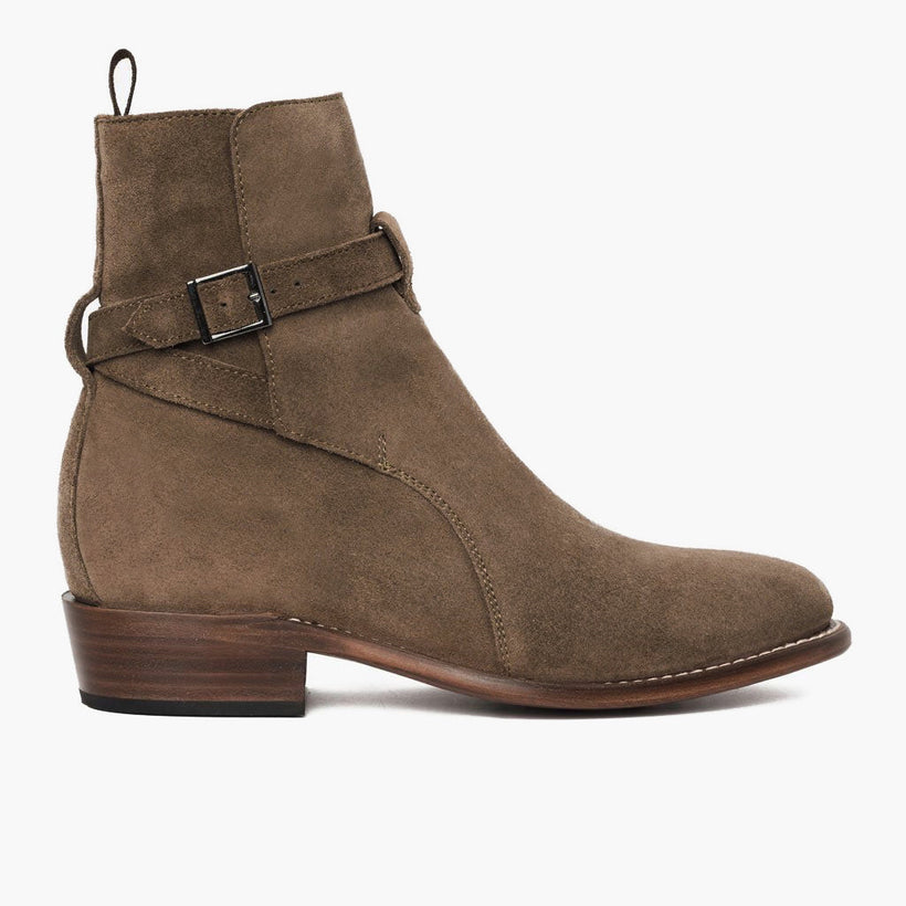 Rogue Taupe Leather Boots für Herren