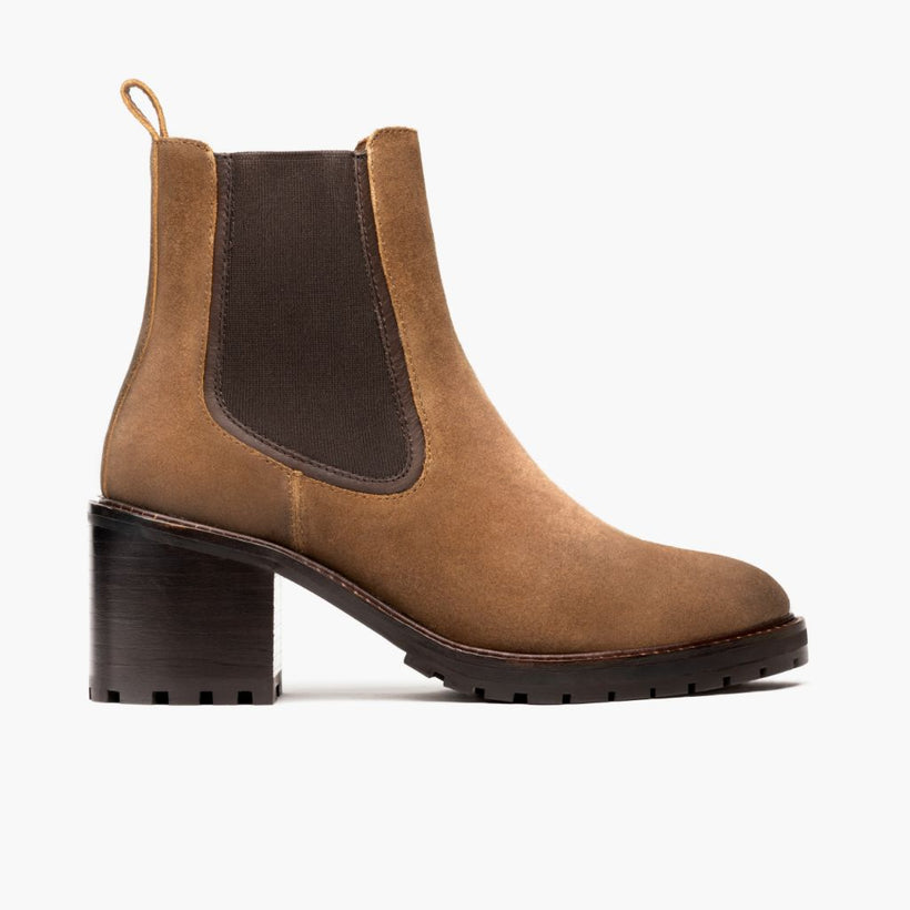 Knockout Safari Leather Boots für Damen