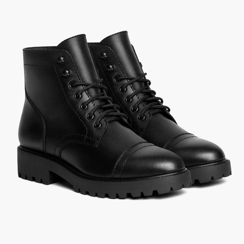Captain Schwarz (StormKing® Edition) Leather Boots für Damen