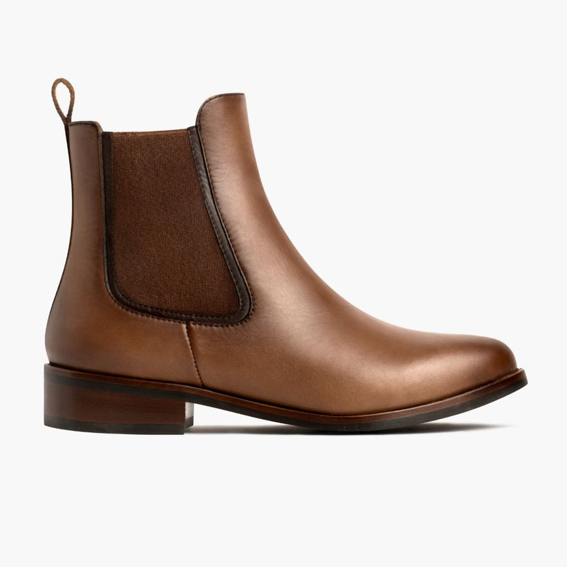 Duchess Amber Wheat Leather Boots für Damen