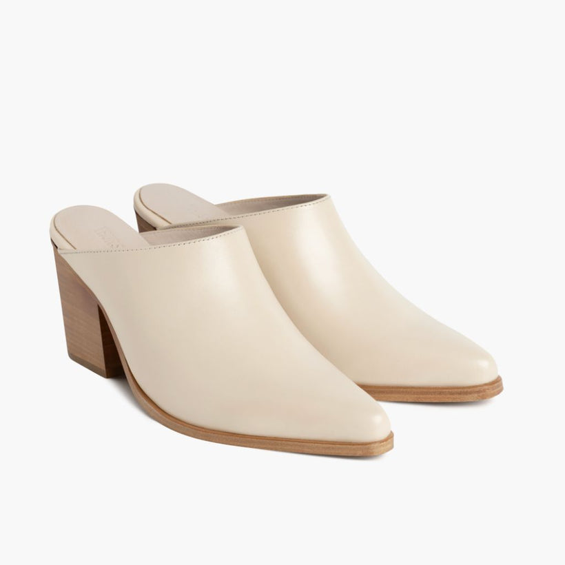 Summer Ivory Leather Boots für Damen