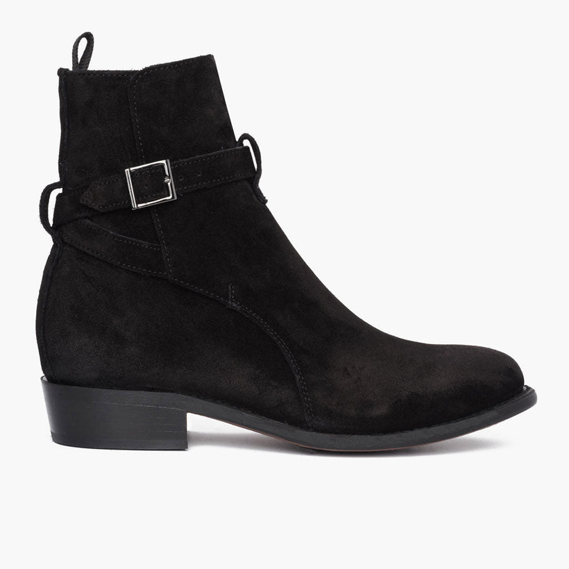 Rogue Schwarz Suede Leather Boots für Herren