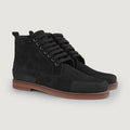 Carnell Moc-Toe Schwarze Wildlederstiefel für Herren