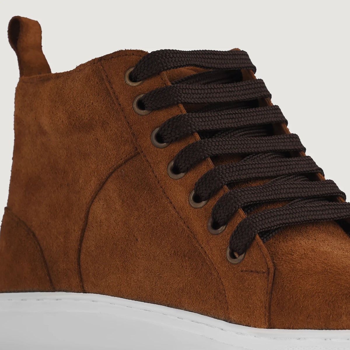Orlaven Marty High Top Braun Suede Sneaker für Herren footwear image 9