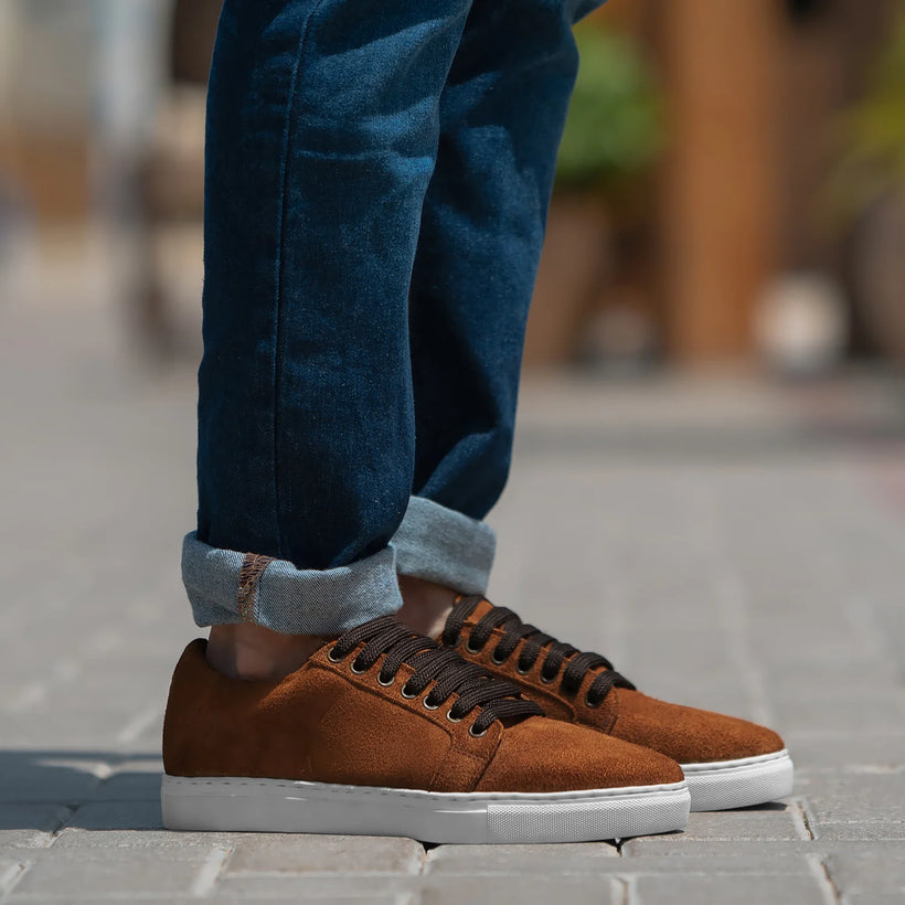Murphy Low Top Braun Suede Sneaker für Herren