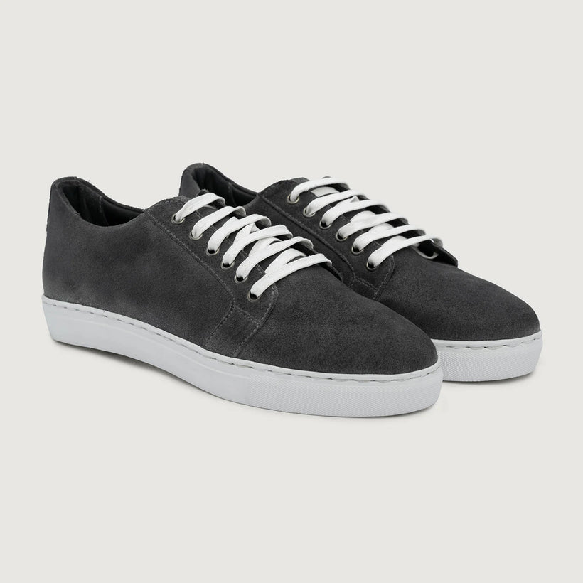 Murphy Low Top Grau Suede Leder-Sneaker für Herren