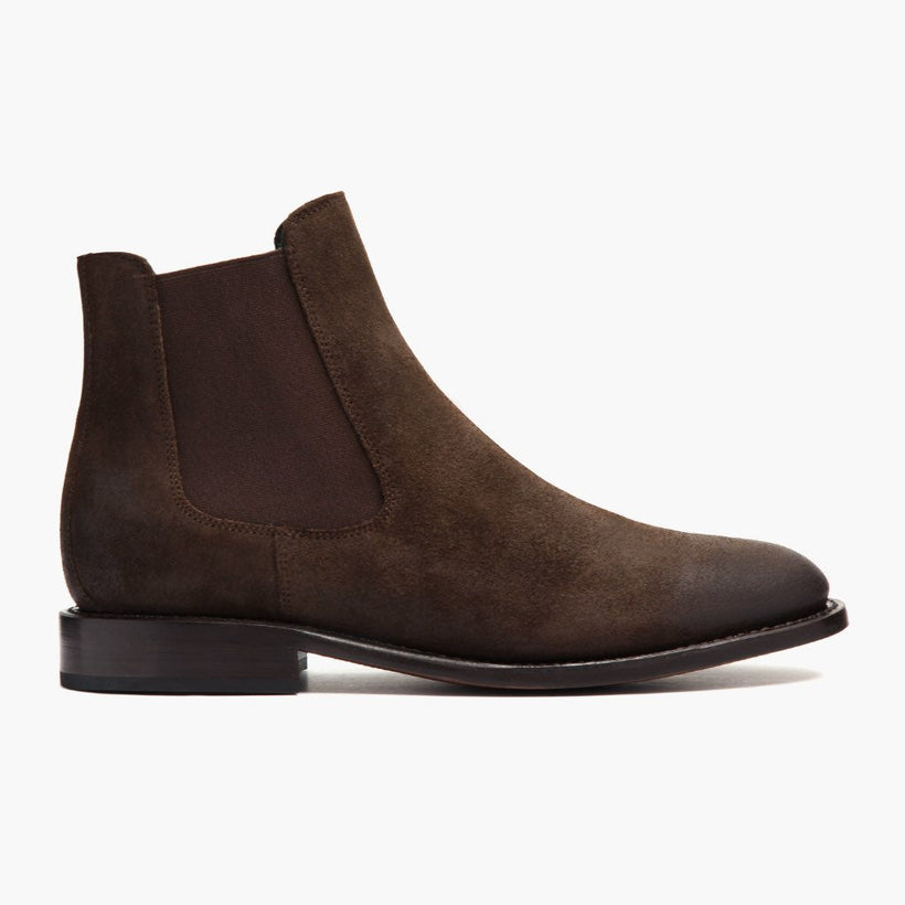Cavalier Dunkelbraun Lederstiefel für Herren