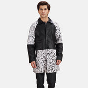 
Artistry Schwarz Dye Ledermantel für Herren in Black & White Sheepskin Dip &Amp; Dye - Vorderansicht & maßgeschneiderte Silhouette | Online Kaufen
