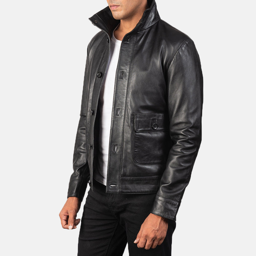 Columbus Leder-Bomberjacke für Herren