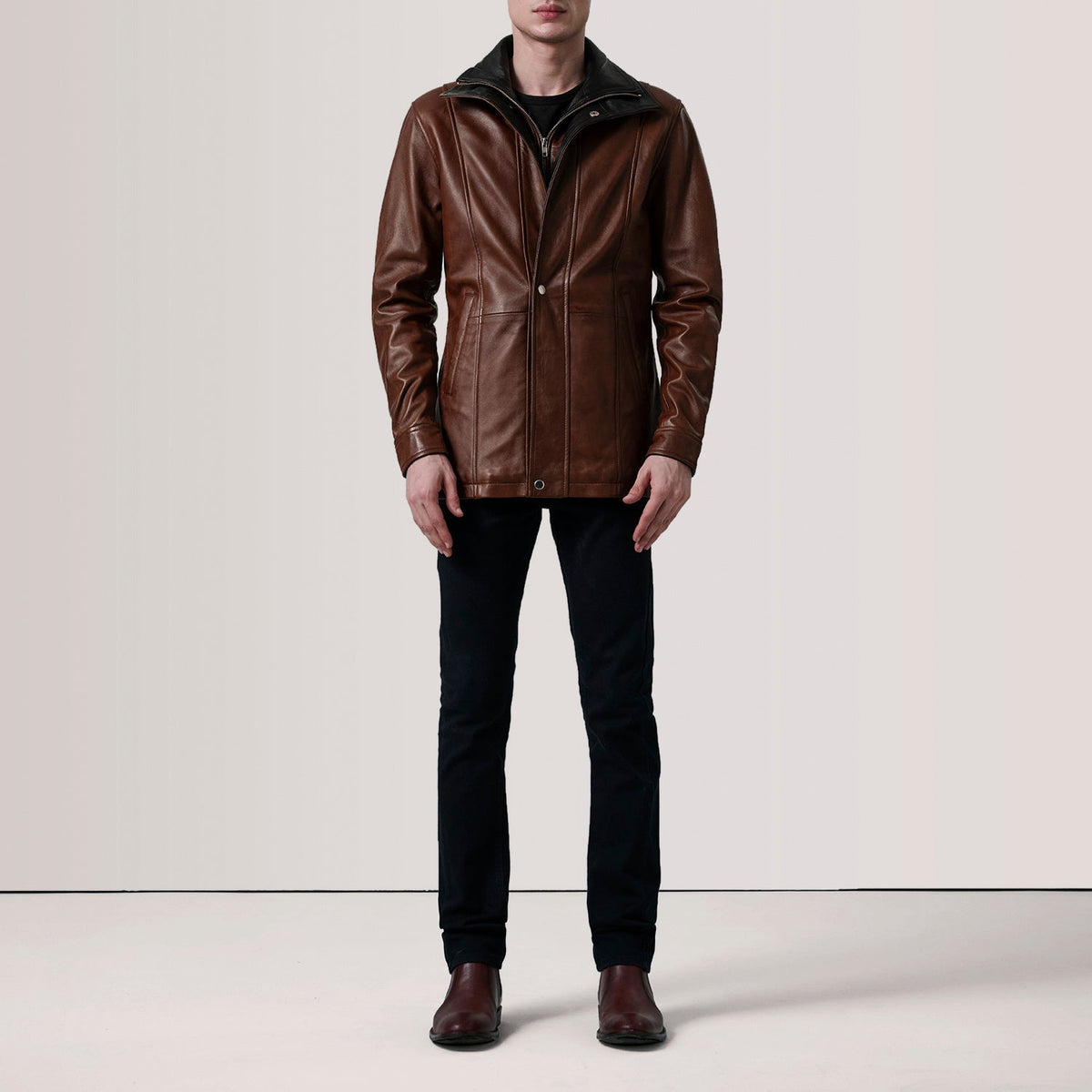 
Connor Ledermantel für Herren – alternate product view 2