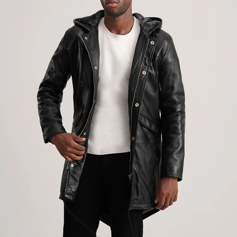 Delvin Lederjacke für Herren