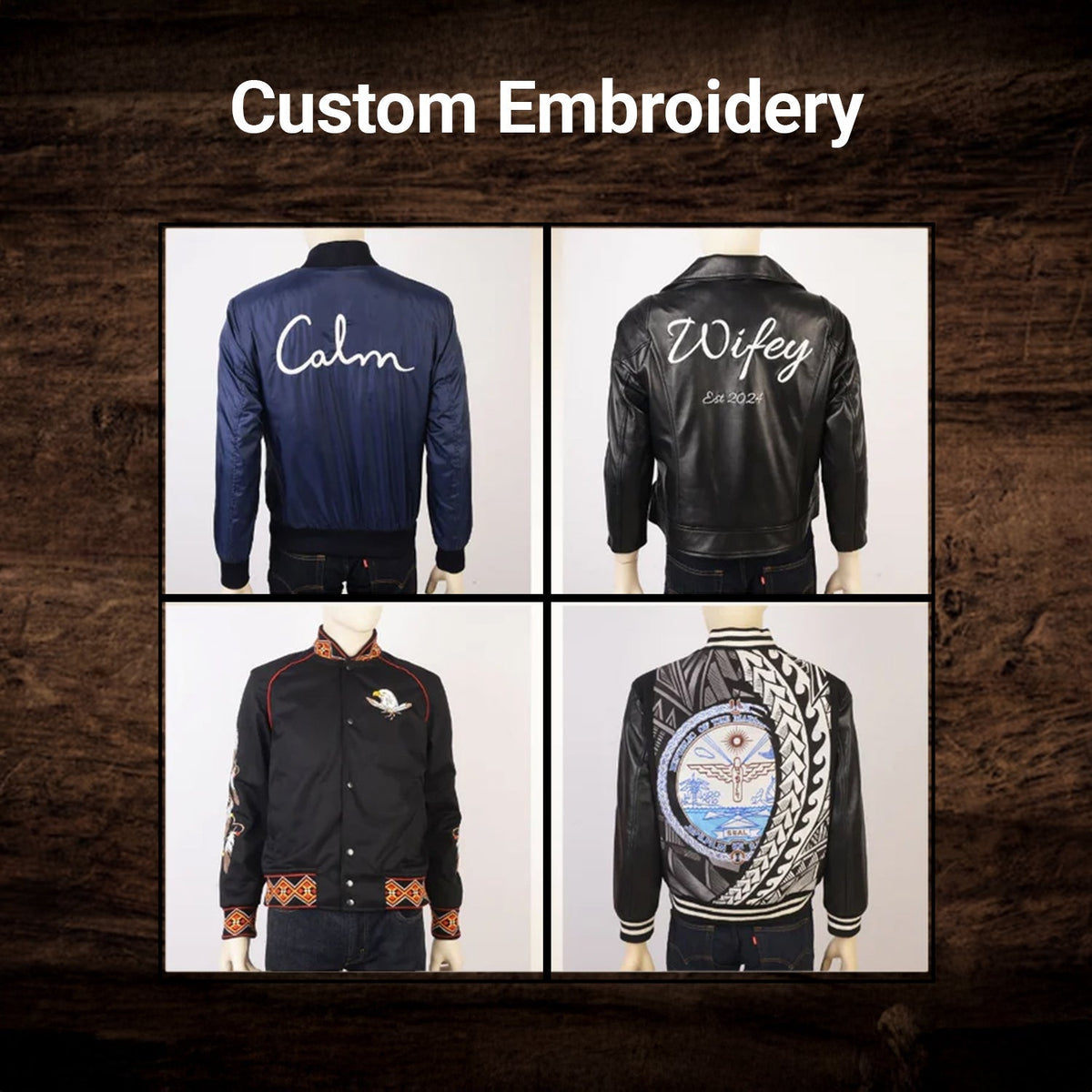 Design Your Own Lederjacke für Damen – Zusätzliche Produktansicht 10