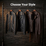Design Your Custom Leather Jacket | Free Shipping &amp; Alteration - Seitenansicht mit ergonomischem Ärmelschnitt