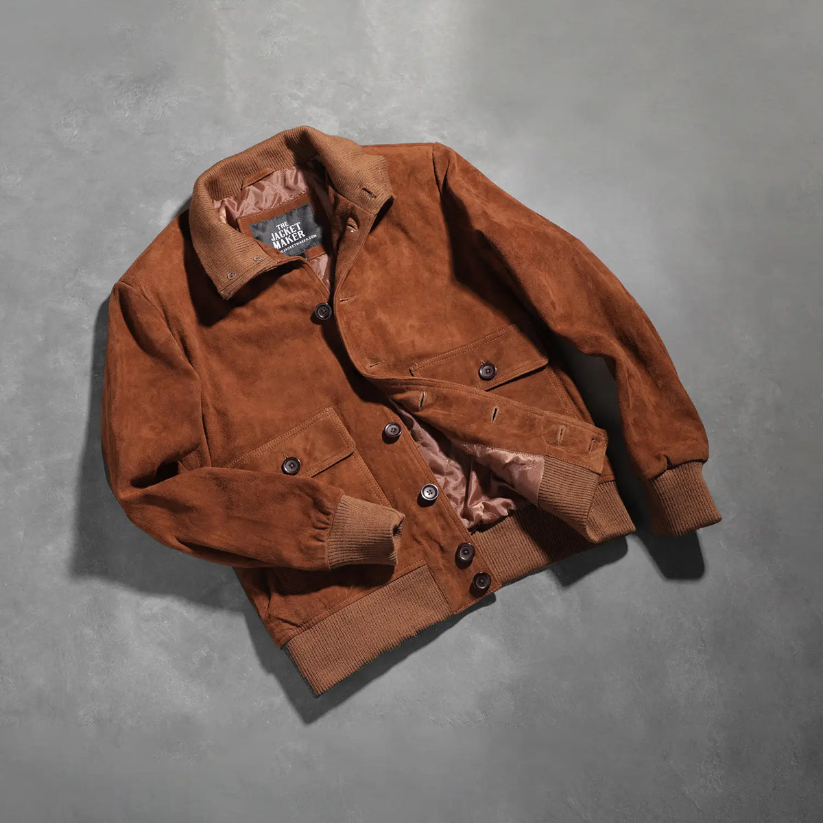 Eaton Leder-Bomberjacke für Herren – Zusätzliche Produktansicht 7
