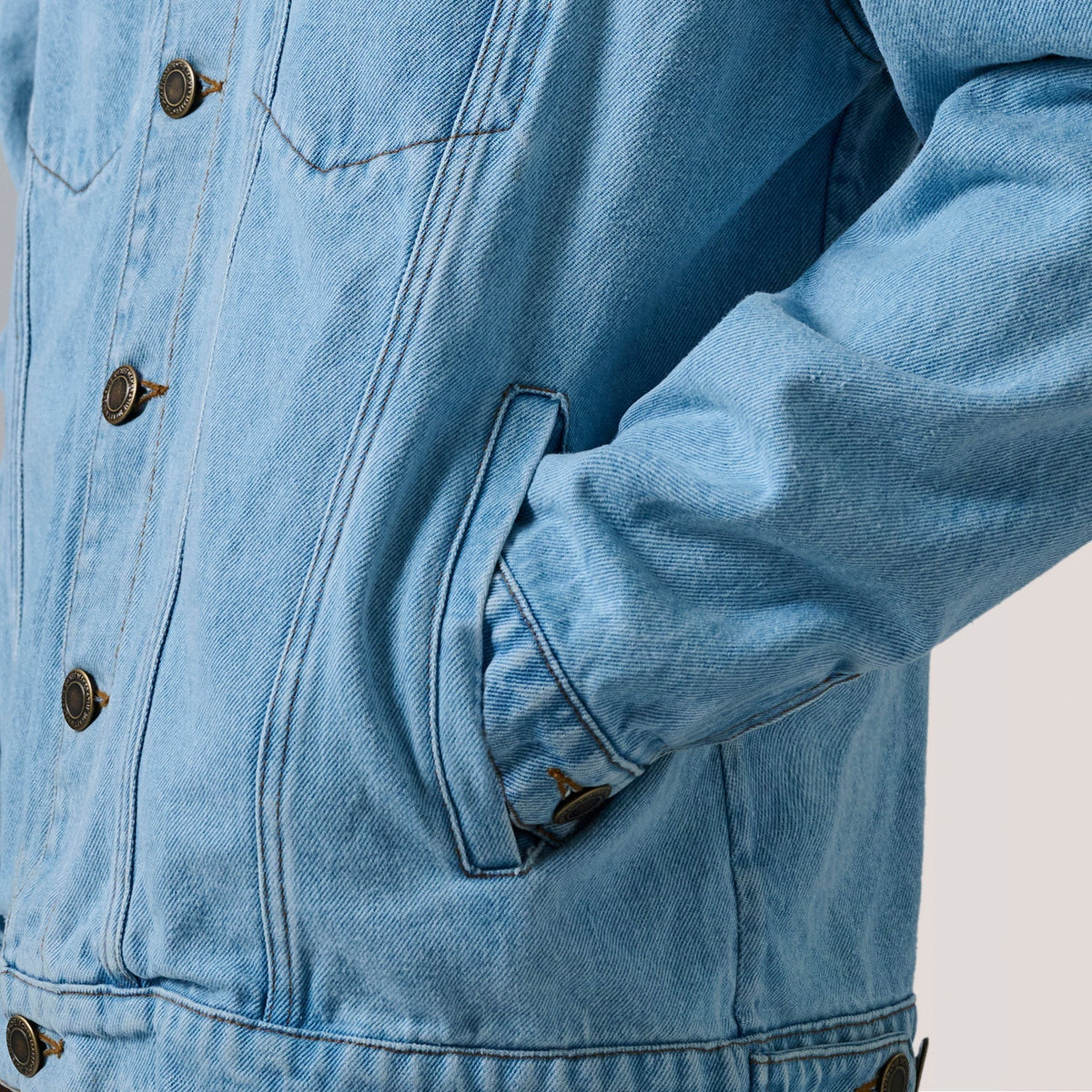 Innenansicht Showing Quilted Viscose Lining &amp; Zwei funktionale Innentaschen