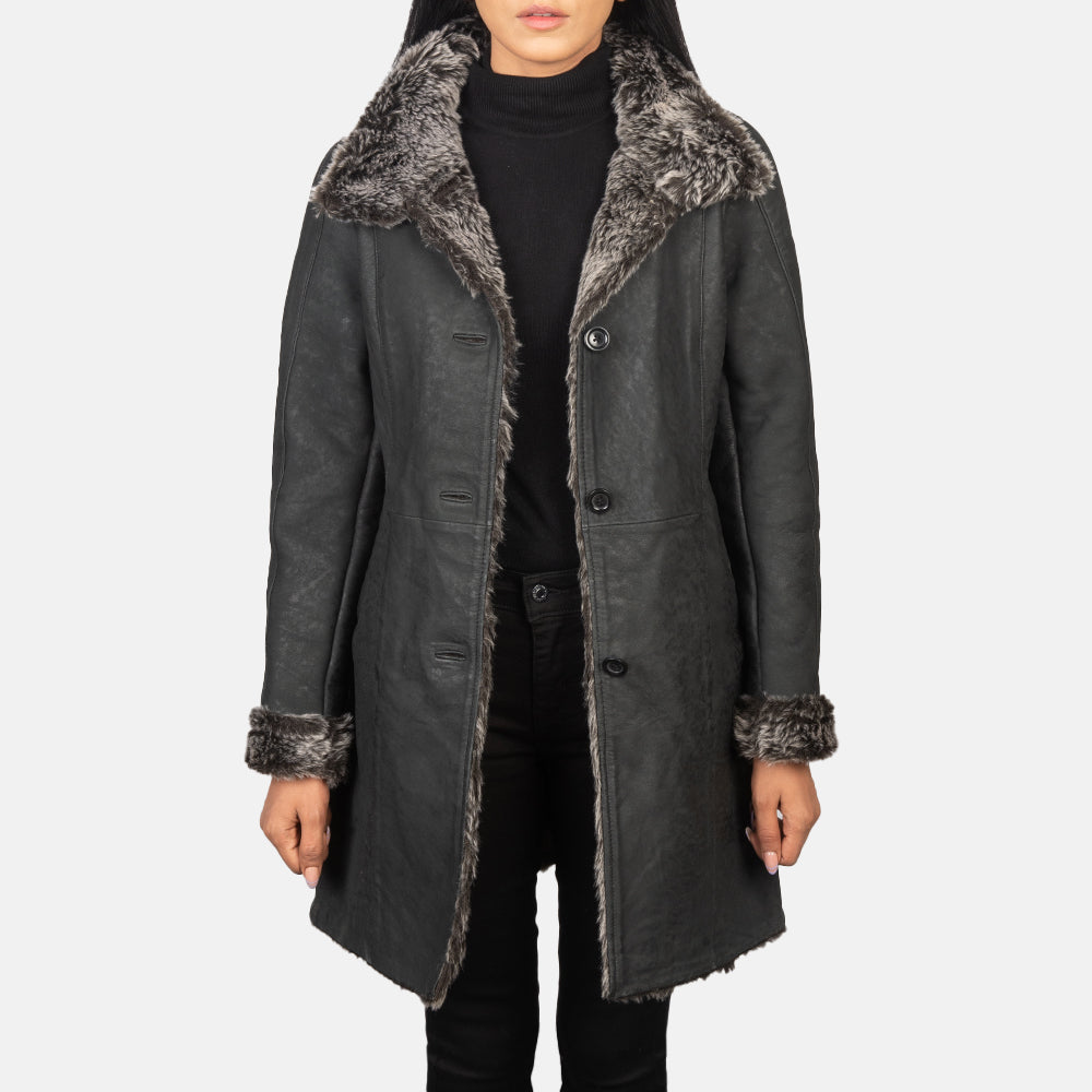 
Erica Shearling Ledermantel für Damen – alternate product view 1