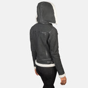 
Fiona Hooded Lammfelljacke für Damen – alternate product view 5