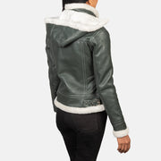 
Fiona Hooded Lammfelljacke für Damen – alternate product view 5