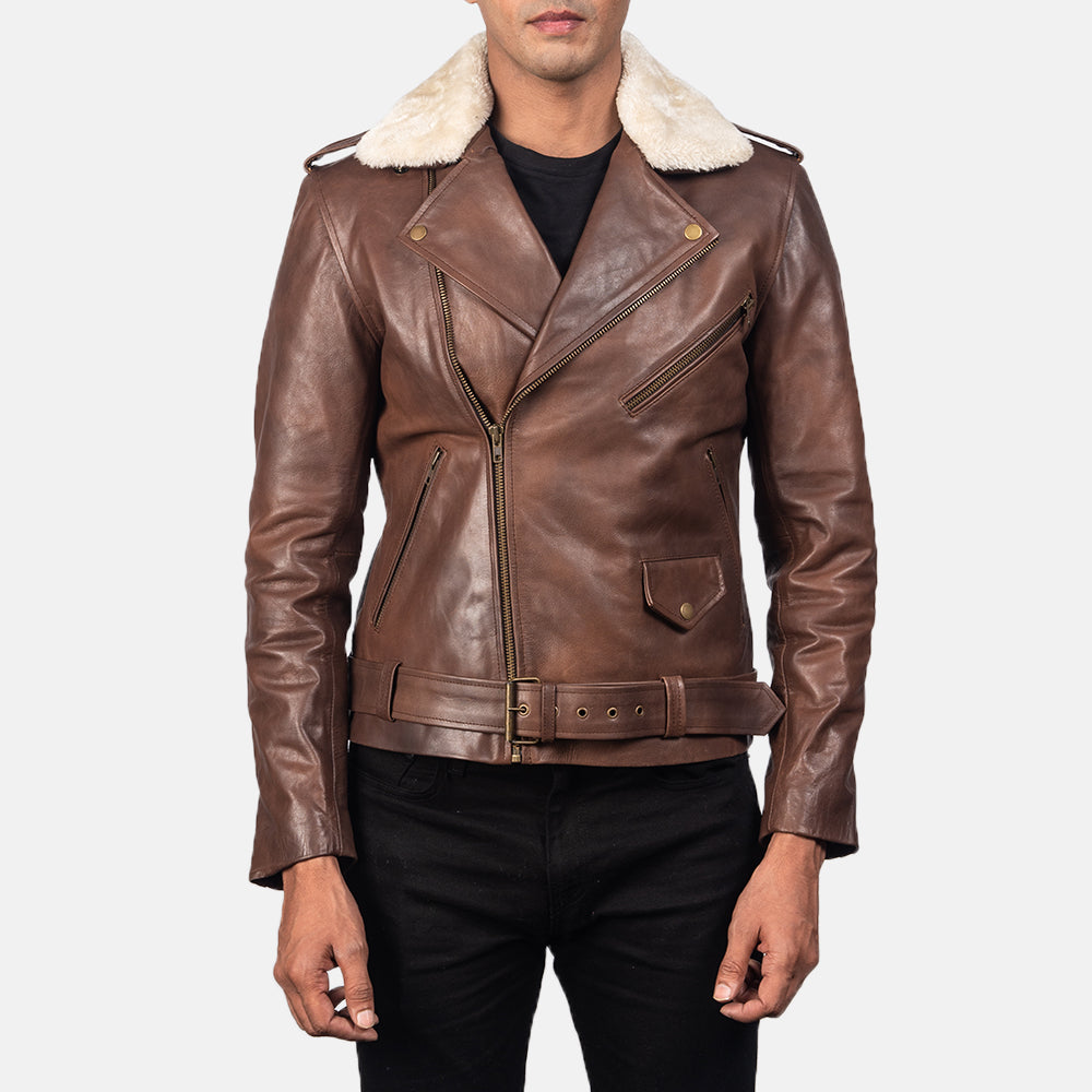 
Furton Leder-Bikerjacke für Herren – alternate product view 3
