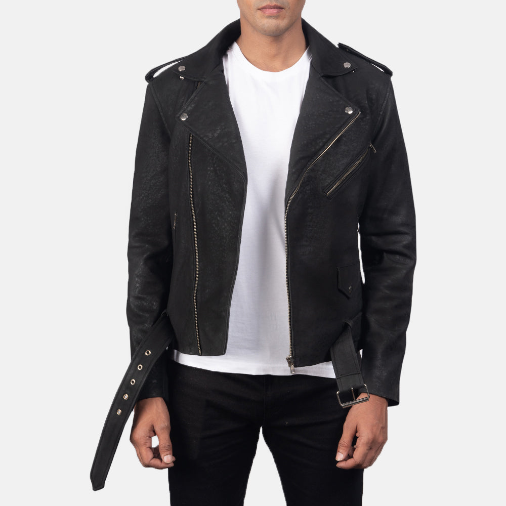 
Furton Leder-Bikerjacke für Herren – alternate product view 1