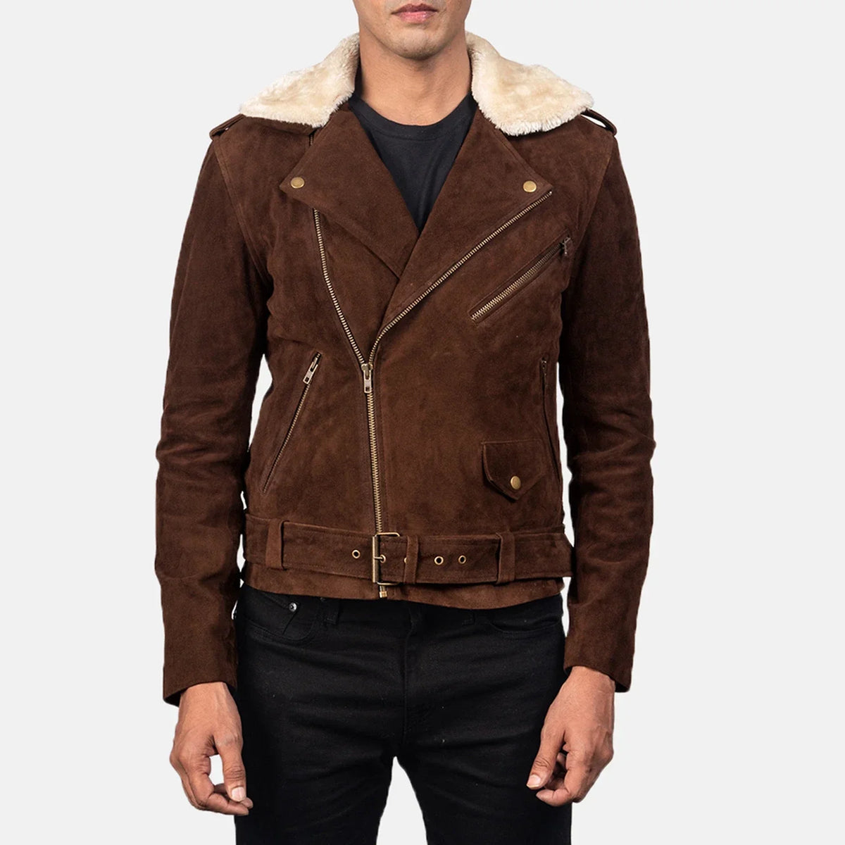 
Furton Leder-Bikerjacke für Herren – alternate product view 4