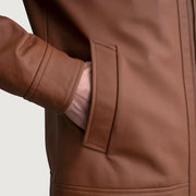 Inferno Leather Brown Jacket – Zusätzliche Produktansicht 5