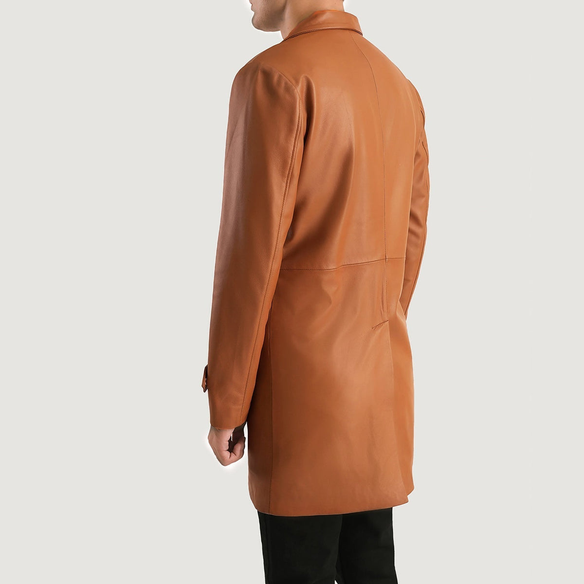 Infinity Ledermantel für Herren – Zusätzliche Produktansicht 5