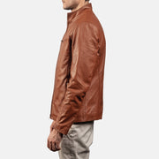 Ionic Leder-Bikerjacke für Herren – Zusätzliche Produktansicht 5