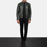 Ionic Leder-Bikerjacke für Herren – Zusätzliche Produktansicht 4