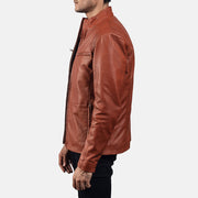 Ionic Leder-Bikerjacke für Herren – Zusätzliche Produktansicht 6