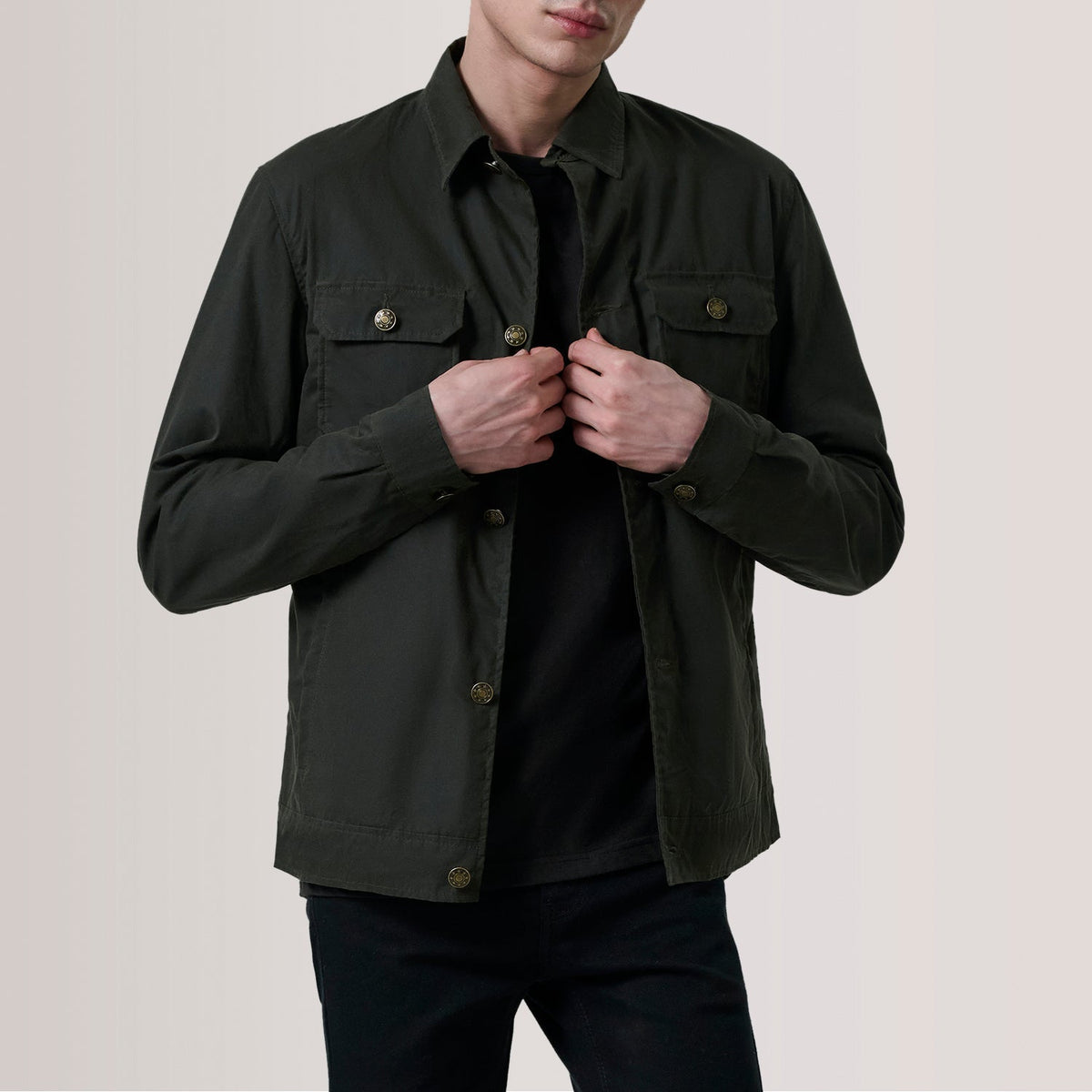 Men's waxed canvas jacket category