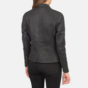 Kelsee Leder-Bikerjacke für Damen – Zusätzliche Produktansicht 5