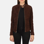 Kelsee Leder-Bikerjacke für Damen – Zusätzliche Produktansicht 1