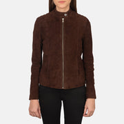 Kelsee Leder-Bikerjacke für Damen – Zusätzliche Produktansicht 4