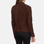 Kelsee Leder-Bikerjacke für Damen – Zusätzliche Produktansicht 5