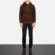 Kenton Hooded Lederjacke für Herren – Zusätzliche Produktansicht 3