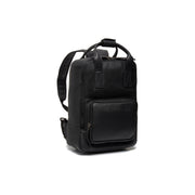 Bellary Full-Grain Leather Backpack für Damen in Classic 100% Full-Grain Leather - Full Exterior Front Profile View | Online Kaufen