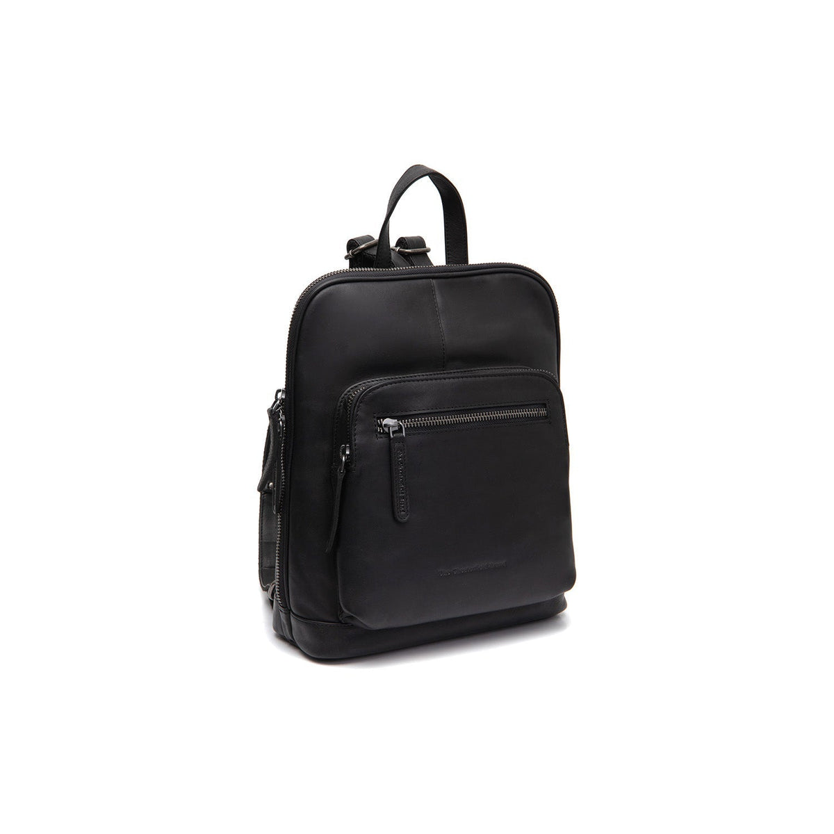Floran Full-Grain Leather Backpack für Damen in Classic 100% Full-Grain Leather - Full Exterior Front Profile View | Online Kaufen